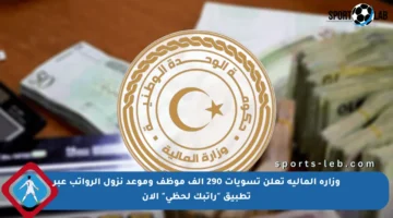 وزارة المالية تعلن تسويات 290 ألف موظف وموعد نزول الرواتب عبر تطبيق “راتبك لحظي” الآن